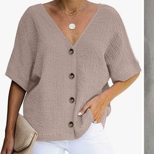 Button Top oversized